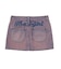 CURSIVE LOGO DENIM MINI SKIRT