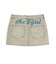 CURSIVE LOGO DENIM MINI SKIRT