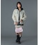 CURSIVE LOGO DENIM MINI SKIRT