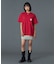 CURSIVE LOGO DENIM MINI SKIRT