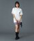 CURSIVE LOGO DENIM MINI SKIRT