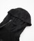 HAIRY HOODED HALF ZIP TOP