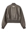 DISTRESSED FAUX LEATHER COMPACT BLOUSON