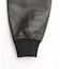 DISTRESSED FAUX LEATHER COMPACT BLOUSON
