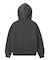 FADED LOGO PRINT ZIP UP SWEAT HOODIE