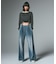 FADED DRAWSTRING L/S TOP