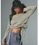 FADED DRAWSTRING L/S TOP