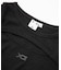 FRONT SLIT RIB L/S TOP