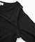 FRONT SLIT RIB L/S TOP
