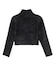 GLITTERY HIGH NECK KNIT TOP
