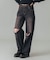 LOW RISE DISTRESSED DENIM PANTS