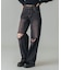 LOW RISE DISTRESSED DENIM PANTS