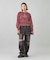 LOW RISE DISTRESSED DENIM PANTS