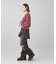 LOW RISE DISTRESSED DENIM PANTS