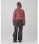 LOW RISE DISTRESSED DENIM PANTS