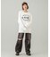 LOW RISE DISTRESSED DENIM PANTS