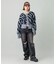 LOW RISE DISTRESSED DENIM PANTS