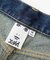 LOW RISE DISTRESSED DENIM PANTS