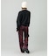 VELOUR TRACK PANTS