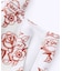 TATOO PATTERN MINI DRESS