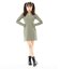 MULTI STRIPE COMPACT DRESS