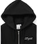 SWEAT AND KNIT ZIP UP HOODIE