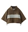 STRIPED CROPPED ANORAK TOP