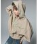 PENCIL SCRIPT LOGO EMBROIDERED ZIP UP SWEAT HOODIE