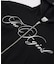 PENCIL SCRIPT LOGO EMBROIDERED ZIP UP SWEAT HOODIE