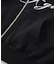 PENCIL SCRIPT LOGO EMBROIDERED ZIP UP SWEAT HOODIE