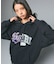 MIX COLLEGE LOGO SWEAT HOODIE