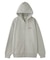 CIRCLE LOGO AND FACE ZIP UP SWEAT HOODIE
