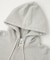 CIRCLE LOGO AND FACE ZIP UP SWEAT HOODIE