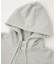 CIRCLE LOGO AND FACE ZIP UP SWEAT HOODIE
