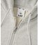 CIRCLE LOGO AND FACE ZIP UP SWEAT HOODIE
