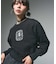 FACE ROUNDED SQUARE SWEAT TOP