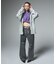 FACE BOX PATCH ZIP UP SWEAT HOODIE