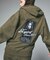 FACE BOX PATCH ZIP UP SWEAT HOODIE