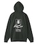 FACE BOX PATCH ZIP UP SWEAT HOODIE