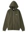 FACE BOX PATCH ZIP UP SWEAT HOODIE