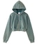 DUSTY COMPACT ZIP UP SWEAT HOODIE