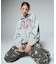 TRIBAL HEART ZIP UP SWEAT HOODIE
