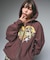 TRIBAL HEART ZIP UP SWEAT HOODIE