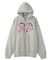 TRIBAL HEART ZIP UP SWEAT HOODIE