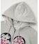 TRIBAL HEART ZIP UP SWEAT HOODIE