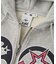 TRIBAL HEART ZIP UP SWEAT HOODIE