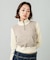 HALF ZIP SWEAT TOP
