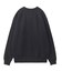 METALLIC DISTORTION LOGO SWEAT TOP