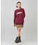 METALLIC DISTORTION LOGO SWEAT TOP