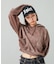 DISTRESSED COMPACT SWEAT HOODIE